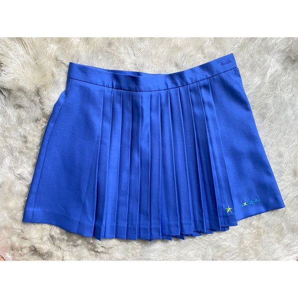 IXSPA blue tennis skirt sz 10 - Picture 1 of 2